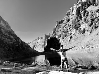 Wandern in den Bergen