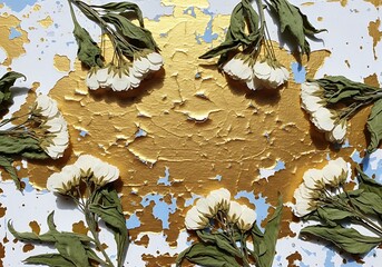 Gilded Bloom: Fading Glory