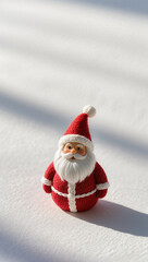 santa claus with christmas decorations