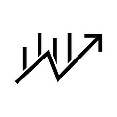 Increasing Rate icon vector image. Suitable for mobile apps, web apps and print media.