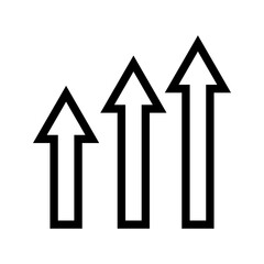 Inflation icon vector image. Suitable for mobile apps, web apps and print media.