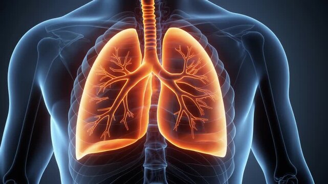 Explore the intricate structure and function of the human lungs