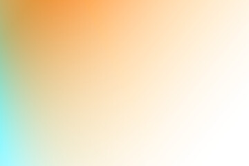 Obraz premium Gradient background with orange teal on transparent background
