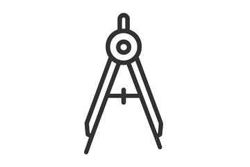 Compass icon on a grey gradient background