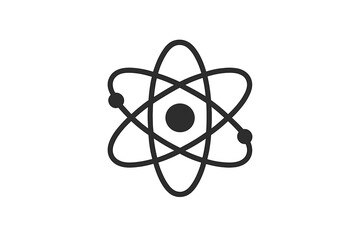 Atomic structure graphic