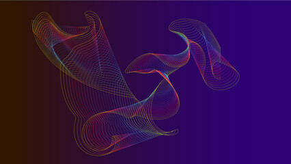 background with line patterns forming abstract patterns