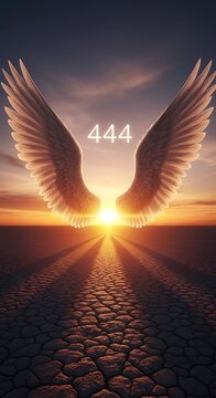 Angel Number 444 - Divine Guidance and Spiritual Awakening on Horizon.