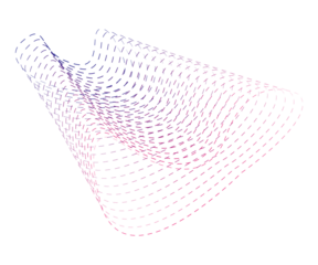 Hand-drawn vector illustration of a sketch brush and pencil on white, isolated blank paper napkin with a clean blue abstract cloth texture