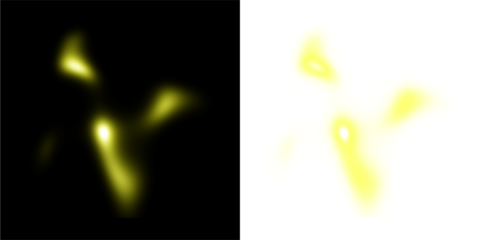 Abstract fire and green background design featuring glowing lights and orange energy waves with bright flame flares in a motion blur texture illustration