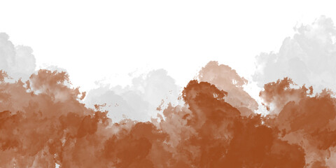 A macro close-up of snow-covered mountains in winter reveals a textured surface of white powder resembling flour over a brown grunge rock pattern