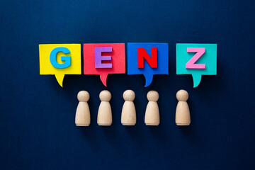 Gen z generation discussing community and social issues