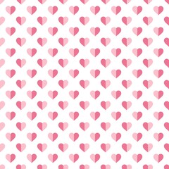 Red and pink heart  Valentines  background 