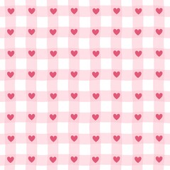 Red and pink heart  Valentines  background 