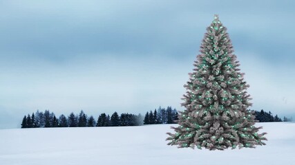 snow covered pine trees ,christmas tree hd - Powered by Adobe