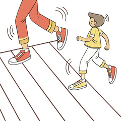 boy on roller skates