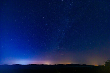 Fototapeta premium starry night sky with stars