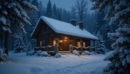 house in the mountains