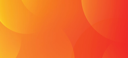 Minimal geometric background. Orange elements with fluid gradient. Dynamic shapes composition. Eps 10 vector