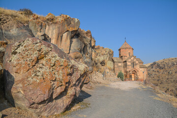 An Armenian church in the mountains. An apostolic monastery in the countryside. A temple on a hilltop.