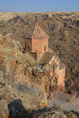 An Armenian church in the mountains. An apostolic monastery in the countryside. A temple on a hilltop.