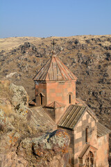 An Armenian church in the mountains. An apostolic monastery in the countryside. A temple on a hilltop.