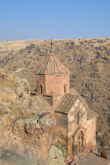 An Armenian church in the mountains. An apostolic monastery in the countryside. A temple on a hilltop.