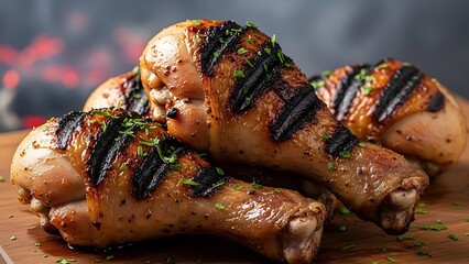 Grilled Chicken Drumsticks