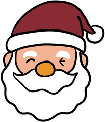 cartoon santa claus