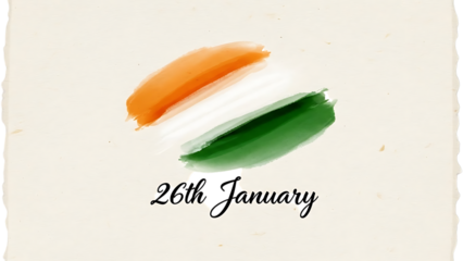 Indian flag on a globe with a dark base  on a transparent background