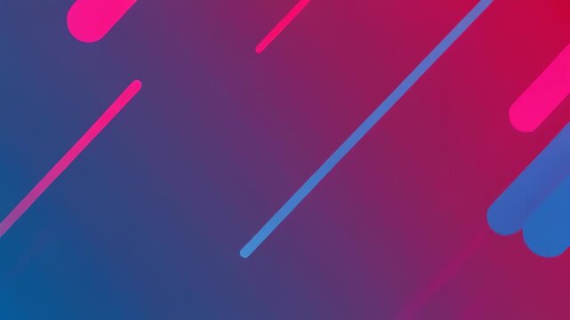 Abstract background with sharp pink and white stripes featuring a macro vector illustration of a steel needle tool isolated on white