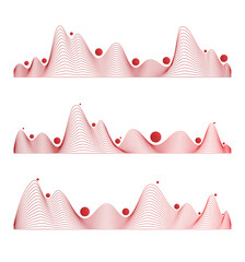 waves lines collection dynamic Abstract Minimalist vector swatches oriental texture modern simple wallpaper geometric diagonal fabric seamless spiral mixer EPS 10