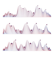 waves lines collection dynamic Abstract Minimalist vector swatches oriental texture modern simple wallpaper geometric diagonal fabric seamless spiral mixer EPS 10