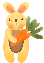 easter illustration bunny rabbit