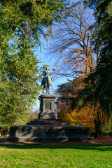 Autumn at Parco Sempione, Milan