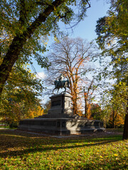 Autumn at Parco Sempione, Milan