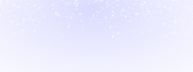 Sparkling dust particles, soft light flare float among falling snow. Snowflakes stardust spray, glitter splash, bokeh glow. Winter snow cold sparkle, magical sparks particle effect vector png. © Freesstock