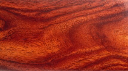 A close-up of rich, textured wood grain showcasing deep reddish-brown hues, Ideal for backgrounds in design, furniture advertising, or woodworking projects,
