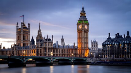 Fototapeta premium houses of parliament london