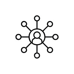 abstract molecule structure