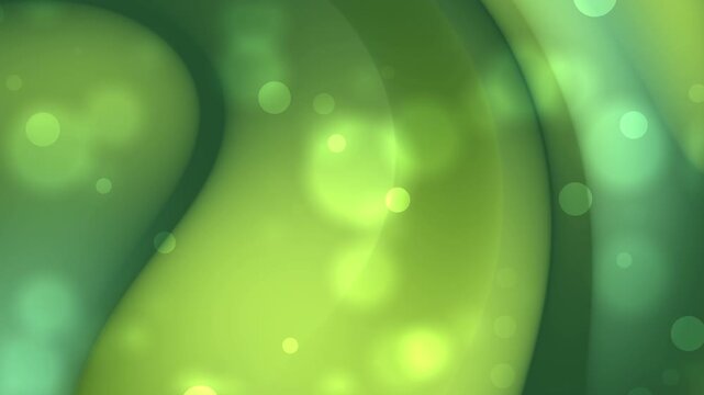 Perfect for naturethemed designs, backgrounds, or web graphics. Green blend with soft bokeh lights offers a serene aesthetic appeal.