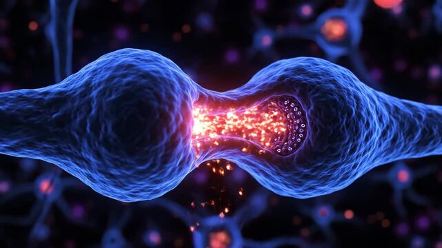 Neuron Synapse Neurotransmission Medical Animation