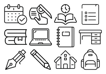 Education and school icons