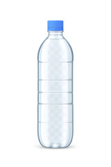 empty plastic bottle PNG for marketing 