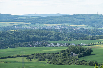 panorama stadt land natur