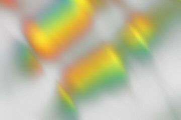 iridescent holographic rainbow colorful blur gradient reflection background overlay effect,Crystal prism with rainbow ray, magic sparkle, lens flare,abstract rainbow background,light leak overlay