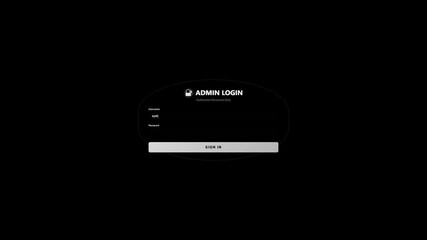 Computer login process showing authentication and security breach in a digital environment - Powered by Adobe