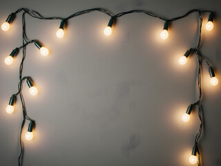 Charming Festive Hanging Lights and Bulbs with Glowing Warmth for Cozy Home Interiors