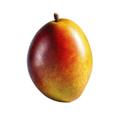 Ripe Mango on Grey Background