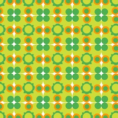 Seamless pattern with flowers