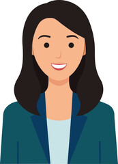 Professional woman illustration for empowerment